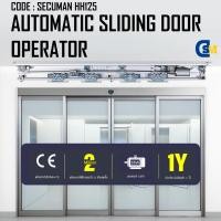 ราคา SECUMAN HH125(AUTOMATIC SLIDING DOOR)ประตูออโต้ดอร์ ประตูบานคู่140kg มอเตอร์กลม (19178733254)