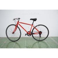 ราคา จักรยานไฮบริดญี่ปุ่น - ล้อ 700c - มีเกียร์ - Lamborghini - สีแดง [จักรยานมือสอง] (29367820159)