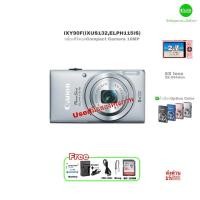ราคา Canon IXY 90F IXUS 132 PowerShot ELPH 115 IS 16.0MP Digital Camera กล้องคอมแพค 8X Zoom Lens 28-224mm Used มือสองคุณภาพ (28029114811)