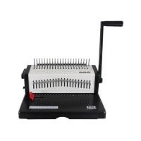 ราคา HIC เครื่องเจาะและเข้าเล่มสันห่วงพลาสติก HPB-190 ขนาด A4 21 รู (9253617022)