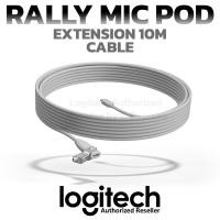 ราคา Logitech Rally MIC POD Extension 10M Cable ส่วนต่อขยายสาย สำหรับ Rally Bar, Rally Plus, Rally ของแท้ ประกันศูนย์ 2ปี (23334549669)