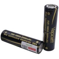 ราคา Vapcell INR18650 2000mAh 38A *ของแท้*2 ก้อน black พร้อมกระเป๋าใส่ถ่าน (2198282324)