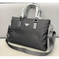 ราคา PRADA กระเป๋าเอกสารสะพายข้างใส่แล็ปท็อป ผ้าไนลอนคุณภาพสูง ความจุมาก สไตล์ธุรกิจลำลอง สำหรับผู้ชาย (49166316672)