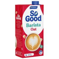 ราคา โซกูดบาริสต้าโอ๊ตมิลค์ 1ลิตร So Good Barista Oat Milk 1ltr. (53465436732)