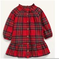 ราคา ชุดเดรสลายสก็อตสีแดงเด็กผู้หญิง Oldnavy (43408835753)