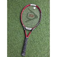 ราคา ไม้เทนนิส DUNLOP แดงดำ มือสองตู้ญี่ปุ่น No.Te49 (52265704686)