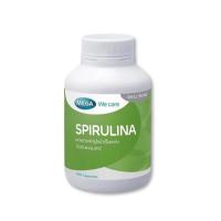 ราคา MEGA We care เมก้าวีแคร์ SPIRULINA 100 's สาหร่ายสไปรูไลน่า 500 มิลลิกรัม ผลิตภัณฑ์เสริมอาหาร บรรจุ 100 เม็ด (40755201371)