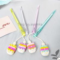 ราคา GANTUNGAN ICE CREAM PEN RUBBER ICE CREAM PEN CHARACTER GEL PEN SCHOOL STATIONERY (41555738398)