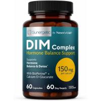 ราคา Sunergetic Premium DIM อาหารเสริม – 150 มก. diindolylmethane, Broccoli, Calcium D-Glucarate & Bioperine for Men & Women – DIM Complex for Menopause Support & Balance - 60 แคปซูล (47514842405)