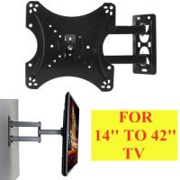 ราคา CP302 LED LCD PDP 35 กก. 14 นิ้วถึง 42 นิ้ว TV Wall Mount Flat Panel Bracket (20689038883)