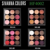 ราคา ‼️แท้% Sivanna Colors Velvet Eyeshadow อายแชโดว์ รุ่น HF4002 (911616999)