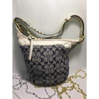 ราคา กระเป๋า ทรงถัง ถือ Coach มือ 2 แท้ % สูง 12 นิ้ว ก้น 10 นิ้ว (2879769557)