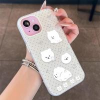 ราคา ส่งในพื้นที่ เคสของออปโป้ ลายจุด หมีขาว เคสด้านครอบสองชั้น For OPPO A15 A53 A60 A92 RENO105G F19PRO REALMEC53 NARZON534G (27594613907)