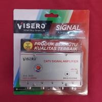 ราคา VCS8440 CATV สัญญาณแยกเครื่องขยายเสียง Booster 4 เอาต์พุต 40db VISERO (40405744762)