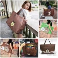 ราคา กระเป๋าผ้า กระเป๋ามีซิป ลดโลกร้อน กระเป๋าเอนกประสงค์ พร้อมส่ง Sale (6912801713)