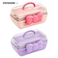 ราคา IFAYSHOW กล่องอัญมณี, กล่องเก็บกิ๊บกุทัณฑ์หลายชั้น, เครื่องประดับผมกันน้ํา pp น่ารักเด็ก (51566249151)