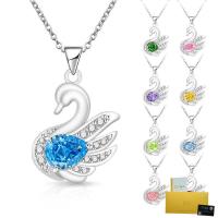 ราคา [พร้อมใบรับรอง Gra] ขายร้อนสมบัติสี Super Flash Mostan Diamond Swan แฟชั่นจี้รูปลูกแพร์อเนกประสงค์ (48767090174)
