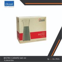 ราคา JJGLASS (Ocean) V13633 Bistro Carafe (940ml.) [1กล่อง (6ใบ)] เหยือกบิสโทร เหยือกคราฟ เหยือกโอเชี่ยน สำหรับใส่น้ำดื่ม (26939234602)