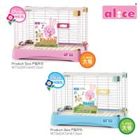 ราคา Alice (อลิซ) Rabbit Cage (Large) กรงกระต่าย แกสบี้ สัตว์เล็ก Size L รุ่น (AE49)( AE48) ขนาด 70x47x47.5 cm (29377054581)