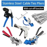 ราคา Stainless Steel Cable Tie Gun High Quality Fastening Strap Cutting Tool Self-locking Tensioner Cab (49855163060)