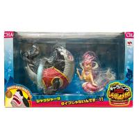 ราคา ของแท้ One Piece Megahouse Chara Bank Princess & Animal Series: Shirahoshi & Megalo (26219782677)