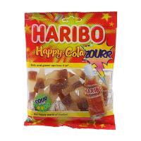 ราคา ฮาริโบ้กัมมี่กลิ่นโคล่าผสมเลมอน 160กรัม Haribo Happy Cola Sour Gummy 160g. (40333695336)
