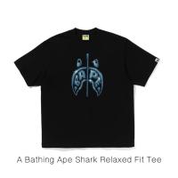 ราคา พร้อมส่ง เสื้อยืด A Bathing Ape Bape ลาย Shark Relaxed Fit Tee ของแท้ % จากญี่ปุ่น (48953268956)