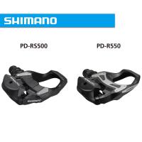ราคา Shimano PD-R550 / PD-RS500 SPD-SL จักรยานเสือหมอบ Clipless Pedals ระดับรายการขี่จักรยานเหยียบ (54964729105)