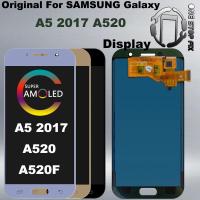 ราคา LCD สําหรับ SAMSUNG Galaxy A520 จอแสดงผล Touch Screen Digitizer Assembly สําหรับ A520 A520F SM-A520F A5 2017 LCD (51764408495)