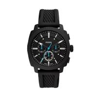 ราคา Fossil FS6099 Machine Chronograph Black Silicone Watch นาฬิกาข้อมือผู้ชาย (56461979006)