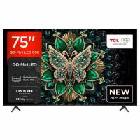 ราคา TCL 75นิ้ว 4K TV Premium QD-MiniLED TV รุ่น 75C6K (144Hz ) สินค้าใหม่ ประกันศูนย์ 3 ปี (45156784819)