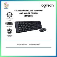ราคา เมาส์คีย์บอร์ด LOGITECH MK220 WIRELESS COMBO (40083101966)