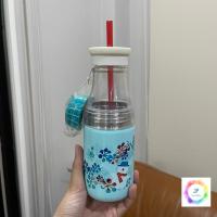 ราคา แก้ว Starbucks ทรงขวดสีฟ้า ลาย Snowman (21394572298)
