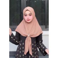 ราคา ผ้าคลุมผม ผ้าคลุมผมมุสลิม สวมสำเร็จชีฟองอัดพลีท ใส่ง่าย เป็นทรง (20780323192)
