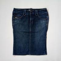ราคา กระโปรงยีนส์ ยืด Diesel industry skirt jeans Italy Women เอว27-28" มือ2 ป้ายหนัง แบรนด์อิตาลี่ ยีนส์สวย ยีนส์แนว ยีนส์มื (15493639435)