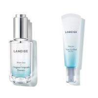 ราคา LANEIGE White Dew Tone Up Fluid SPF35 PA++ 50ml, Original Ampoule Essence 40ml Set (6114185409)