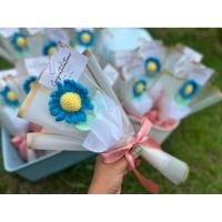 ราคา ช่อดอกไม้ ดอกไม้โครเชท์ ช่อดอกไม้แสดงความยินดี (41561362370)