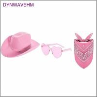 ราคา [dynwavehm] หมวก Cowgirl พร้อมแว่นตาหัวใจ โครงสร้าง แว่นกันแดดรูปหัวใจ ผ้าพันคอคาวบอย ชุดอุปกรณ์เสริม น้ําหนักเบา คลาสสิค (56167734810)