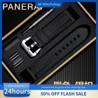 ราคา สายยางเรซินสำหรับนาฬิกา Panerai - กันน้ำได้สมบูรณ์ 22/24/26mm เหมาะกับ PAM111, PAM441 (25195186892)
