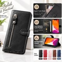 ราคา หนังสําหรับ OPPO A59 A80 A79 A98 A36 A76 A96 A54 A74 A95 A53s A53 A52 A72 A92 A73 A93 A94 5G ซิปกระเป๋าเหรียญช่องใส่การ์ดกระเป๋าสตางค์ปลอก (57216732416)