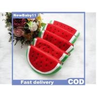 ราคา NY New Plush Red Watermelon Coin Purse Wallet Pouch Bag NBaby (49166590514)