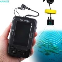 ราคา AARON XF03 Fish Finders, 45 องศา 100M ความลึกแบบพกพา Sonar Finders, Sounder Alarm จอแสดงผล LCD กันน้ําความลึกการตรวจจับ Sonar Fish Finder เหยื่อตกปลา (52766963299)