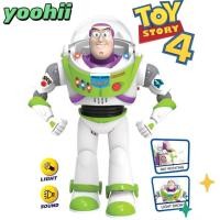 ราคา YOOHII ของเล่นโมเดล Buzz Lightyear แสงและเสียง Toy Story Buzz Lightyear Action Figure ของเล่น, น่ารักพร้อมปีกหุ่นยนต์มือถือของขวัญวันเกิด (44667677203)