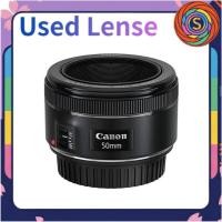 ราคา 【Secondhand】Canon EF 50mm F1.8 STM Standard Prime Lens Black EF-mount Full Frame DSLR used pre-loved (40981101263)