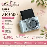 ราคา CASIO EXILIM ZR3600 มือ 2 สภาพ 90% กล้องดิจิตอลเซลฟี่ จอพับ 180° Wi-Fi (56817118686)