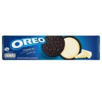 ราคา โอรีโอแซนวิชรสช็อกโกแลตสอดไส้ครีมรสชีสสึ 97กรัม Oreo Cheese Su 97g. (48867573595)