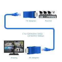ราคา HDTV Extender LAN Cat 6 5 5E 30M 4K 2K HDCP Single สําหรับ DVD PS3 STB - HDTV to RJ45 30 เมตร 1080p / HDMI Extender 30M Over LAN UTP Cat5E/Cat6 / HDMI Extender Via - LAN GUDA (25298247091)
