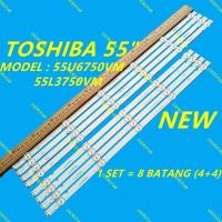 ราคา ใหม่ 55U6750VM / 55L3750VM TOSHIBA 55" LED TV BACKLIGHT 55U6750 / 55L3750VM (พร้อมสต็อก) (52405610249)