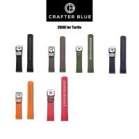 ราคา สายนาฬิกาแบบยางรุ่น Crafter Blue CB08 for Turtle (47305111984)