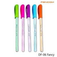 ราคา Pencom DF06 ปากกาหมึกน้ำมันแบบปลอกหมึกสีน้ำเงิน (19152706535)